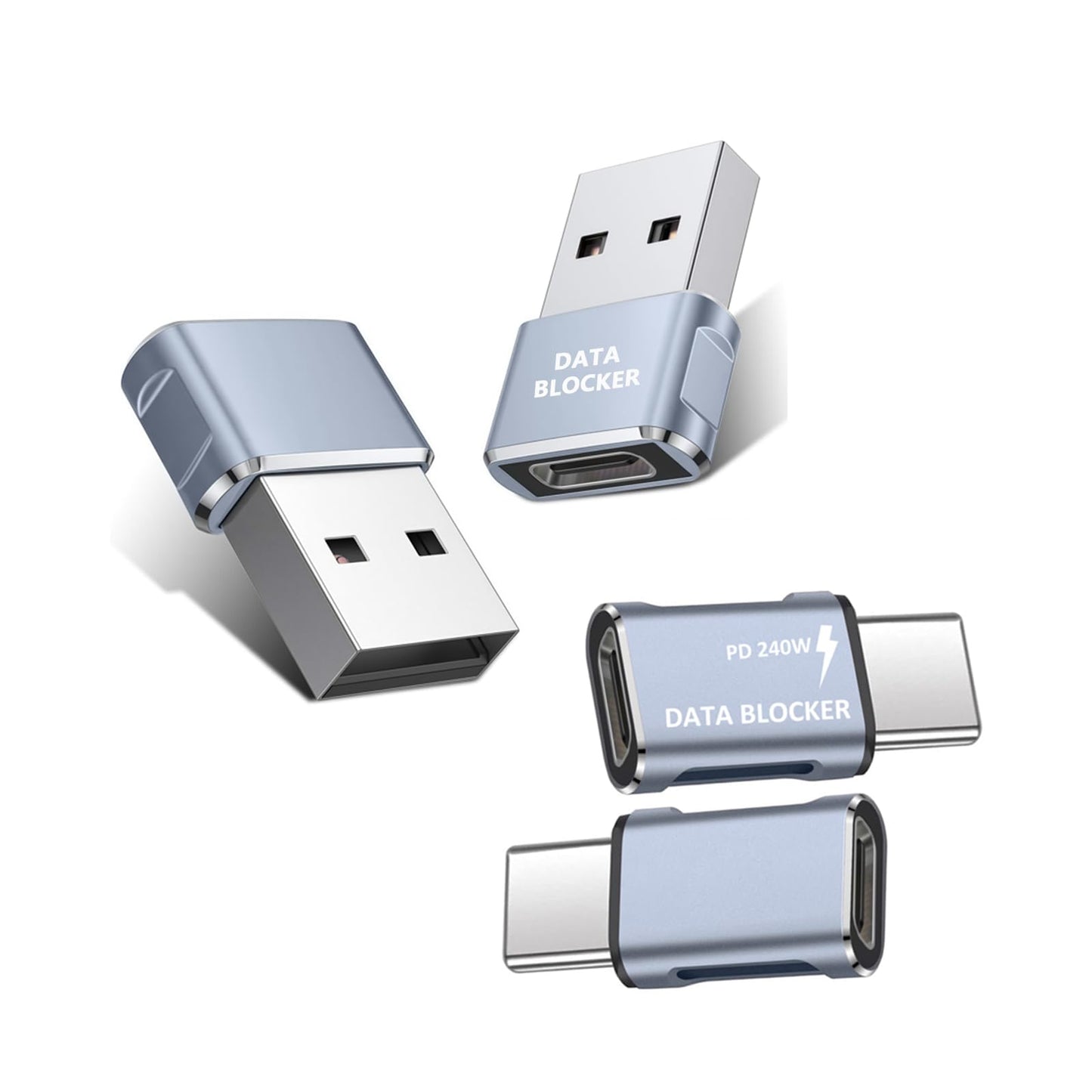 Data Blocker,Protect Against Juice Jacking,Hack Proof 100% Guaranteed,for iPhone 15 16 17 Series,and More, Any Other USB Device Charging, USB Data