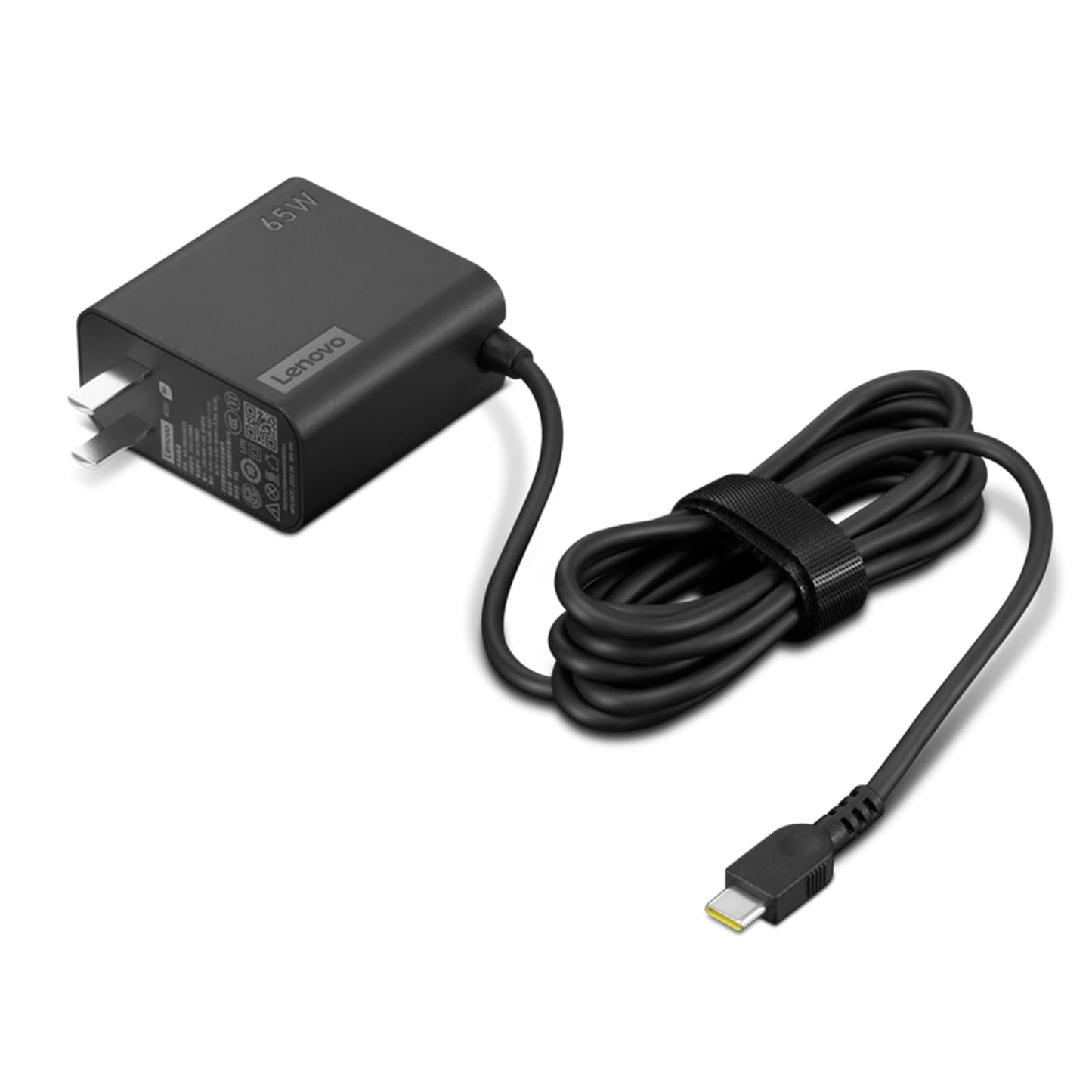 Lenovo USB-C 65W Wall Charger - PD 3.0 - Power Adapter for Laptop, Tablet, Notebook, USB-C Compatible Devices - Slim, Light and Portable with 6.5 Foot