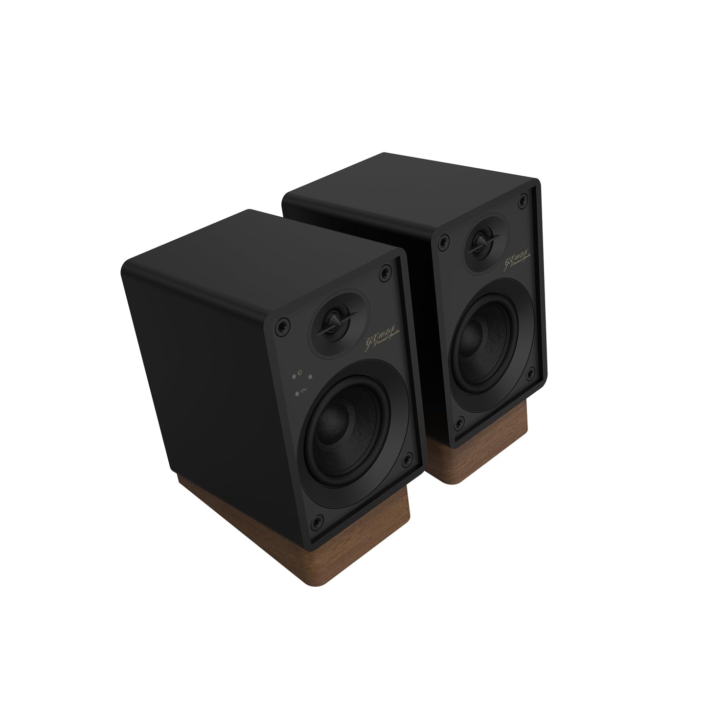 Onkyo Creator Series GX-10DB Powered Speakers, Black - 3" woofer, USB/C, line/Phono, Optical Ports and Bluetooth 5.3 LE Audio connectivity