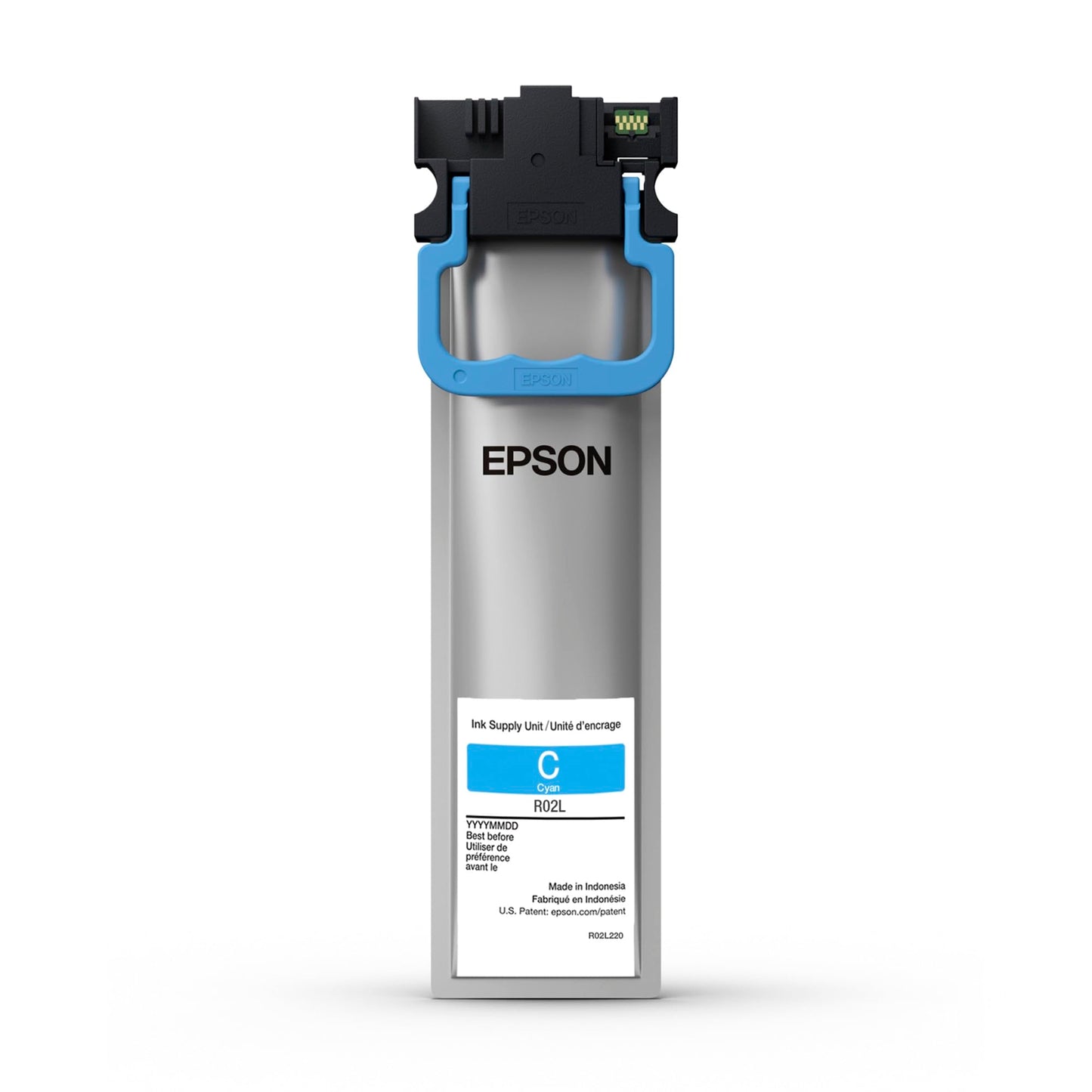 Epson R02L DURABrite Ultra Standard Capacity Cyan Ink Pack (R02L220) Works with Workforce Pro ET-8700
