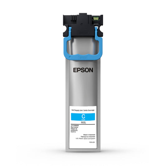 Epson R02L DURABrite Ultra Standard Capacity Cyan Ink Pack (R02L220) Works with Workforce Pro ET-8700