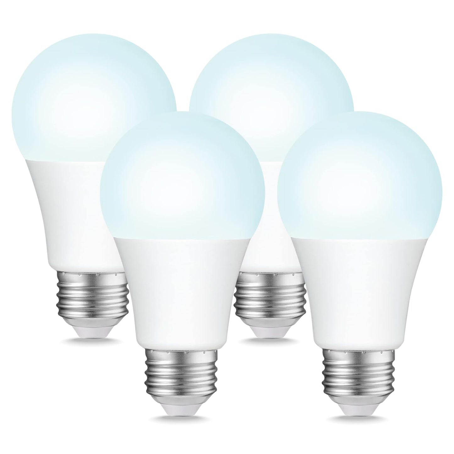 Sigalux A19 100W Equivalent LED Bulbs, Daylight 5000K 1500LM, Dimmable E26 Base LED Light Bulbs, Energy Efficient 14W, 15000 Hour Lifespan for Home