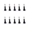 Oumers Long Thumbscrew with Cap Thumb Screw Set Stainless for GoPro Accessories Monopod Handhold Stick Mount/Windshield Suction for Gopro Hero5 Black