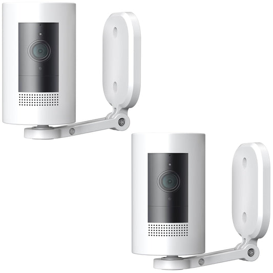 2 Pack Camera Wall Mount for Stick Up Cam 2nd & 3rd Gen,Also for Outdoor Cam Plus & Indoor Cam(1st Gen) Adjustable Ceiling Mount Perfect View Angle