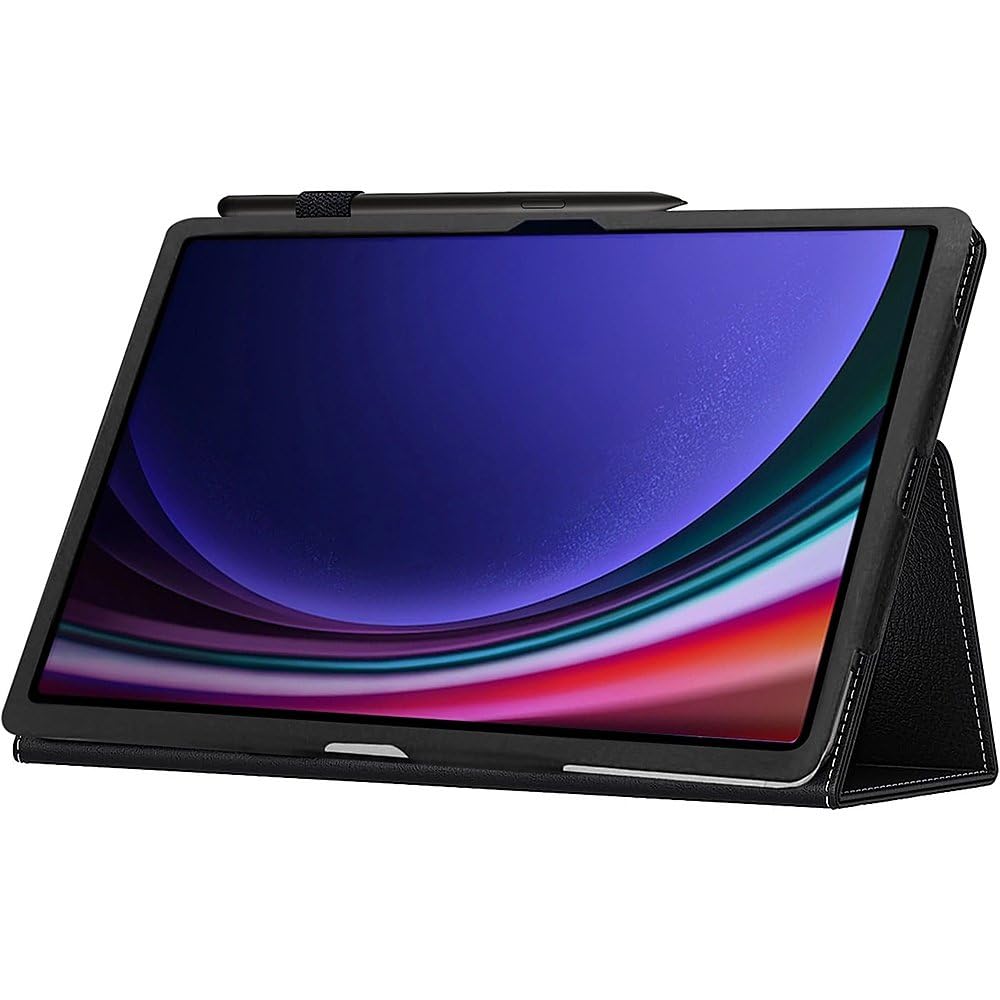 SaharaCase - Venture Series Folio Case for Galaxy Tab S10 Lite (2025), S10 FE, Tab S9 and Tab S9 FE, Black, (TB00324)