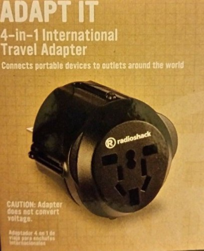 Radio Shack 4-in-1 International Travel Adapter
