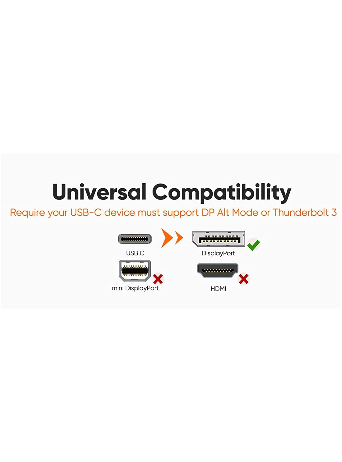 Dell Adapter-USB C to DisplayPort Laptop