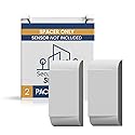 Ring Alarm Magnet Riser | 2 Pack Set with 3M Adhesive - Easy Mount to Any Doorway, Window, and Entryway | Ring Sensor/Magnet Not Included (1 inch)