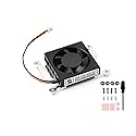 Waveshare Raspberry Pi CM5 Cooling Fan, 500010% RPM, 5V, 54x39x13mm, Desktop/Radiator Compatible