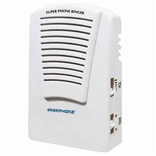 Clarity 55173 Super Phone Ringer 95dB White
