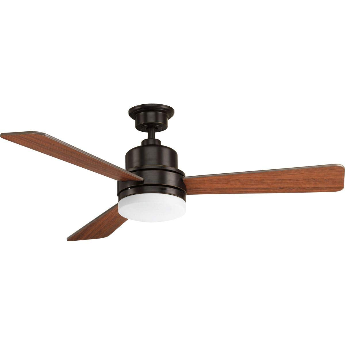 Progress Lighting Trevina 52" Ceiling Fan Light, Antique Bronze