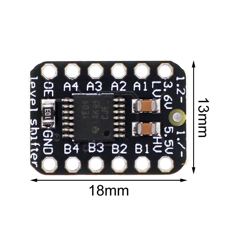 Bidirectional Voltage Level Module, 3.3V 5V TXB0104 Voltage Converter Bidirectional Voltage Converter with Automatic Detection Direction Function