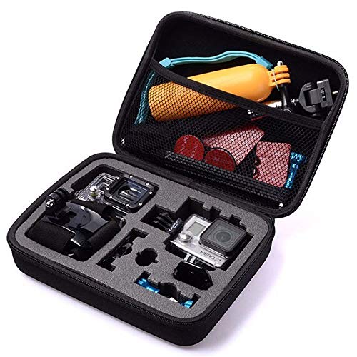 TEKCAM Action Camera Carrying Case Protective Storage Bag Compatible with Gopro Hero 13 12 11 10 9 8 7/AKASO EK7000/Brave 4/Brave 7 LE/Brave