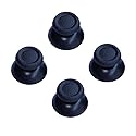 2 Pairs Thumbsticks Analog Thumb Sticks for Sony PlayStation Dual Shock 4 PS4 Controller (Black)