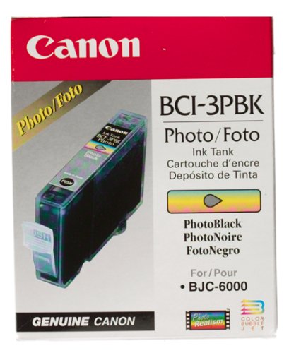 Canon BCI-3PBk Photo BJ Tank (Black)