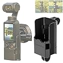 Honlyn Expansion Adapter for DJI Osmo Pocket 3,Dual Gopro Foldable Interface with 1/4 Holes for Selfie-Stick/Tripod/Car/Bicycle/Backpack/Chest Strap