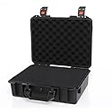 16in Waterproof Hard Shell Case with DIY Customizable Foam Insert (15 x 11 x 4.7in Interior)
