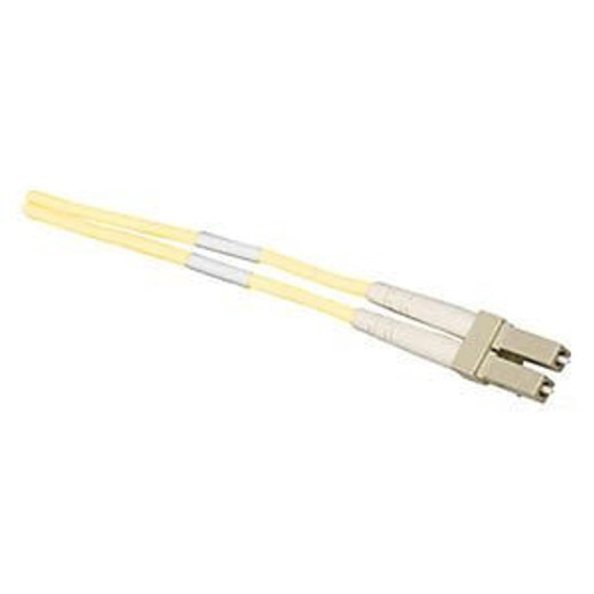 Allen Tel GBLC2-D1-25 Fiber Optic Cable Assembly Patch Cord, LC To LC, Duplex Cable, Singlemode Fiber, 25-Meter Length, Yellow Jacket
