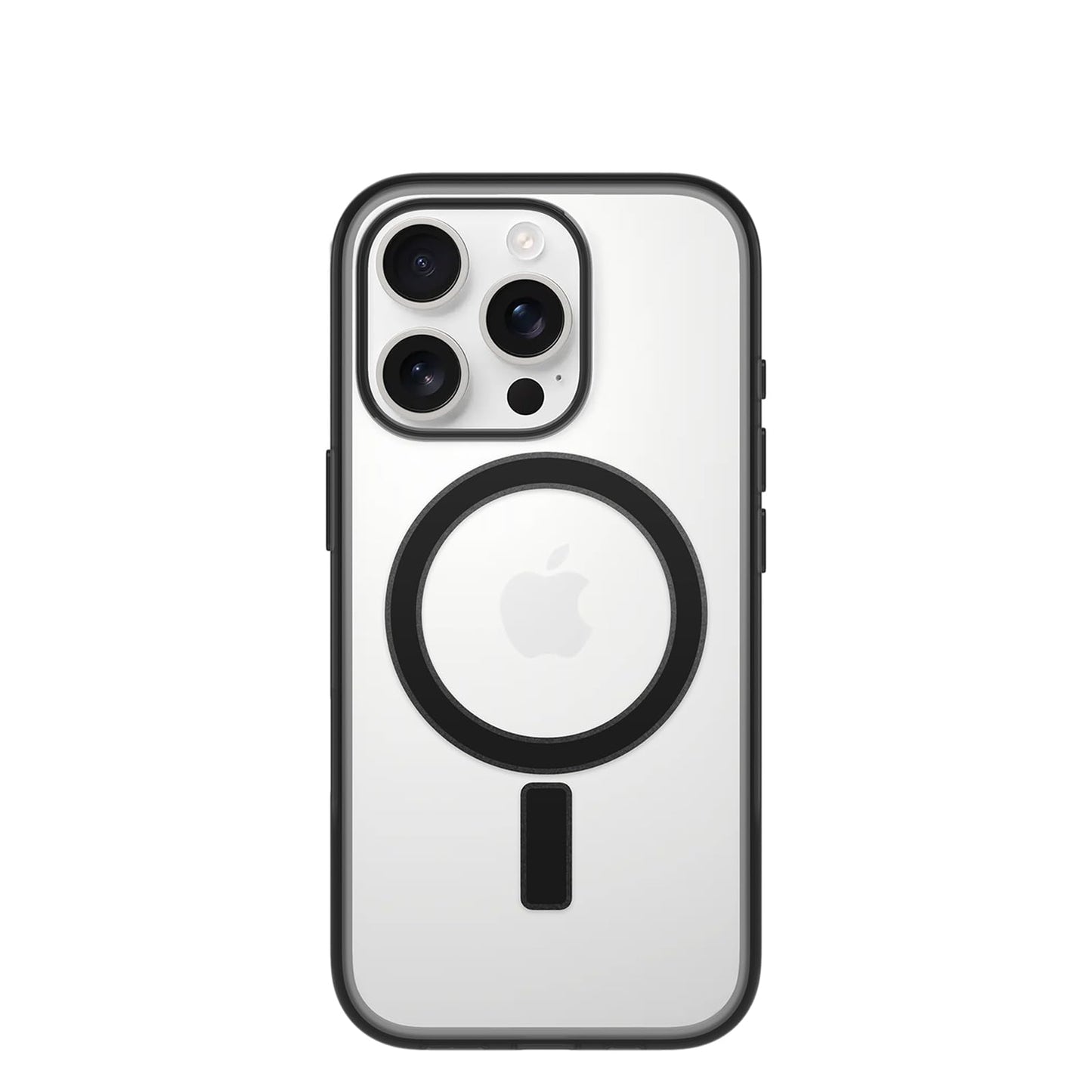 OtterBox iPhone 16 Pro Lumen Series Case - Grackle Black - Aesthetic, Clear iPhone Cases with Pops of Color, Protective Minimalist Design, MagSafe