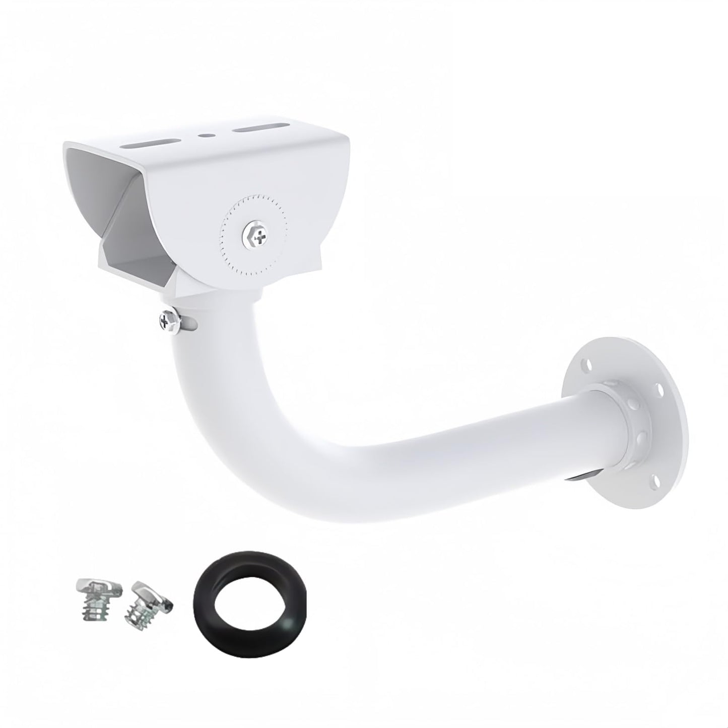 GledeYeTec CCTV Surveillance Security Camera J Mount Bracket,300mm/12 Wall Mount Heavy-Duty Shield Support Rod for Hikvision Dahua Outdoor Bullet