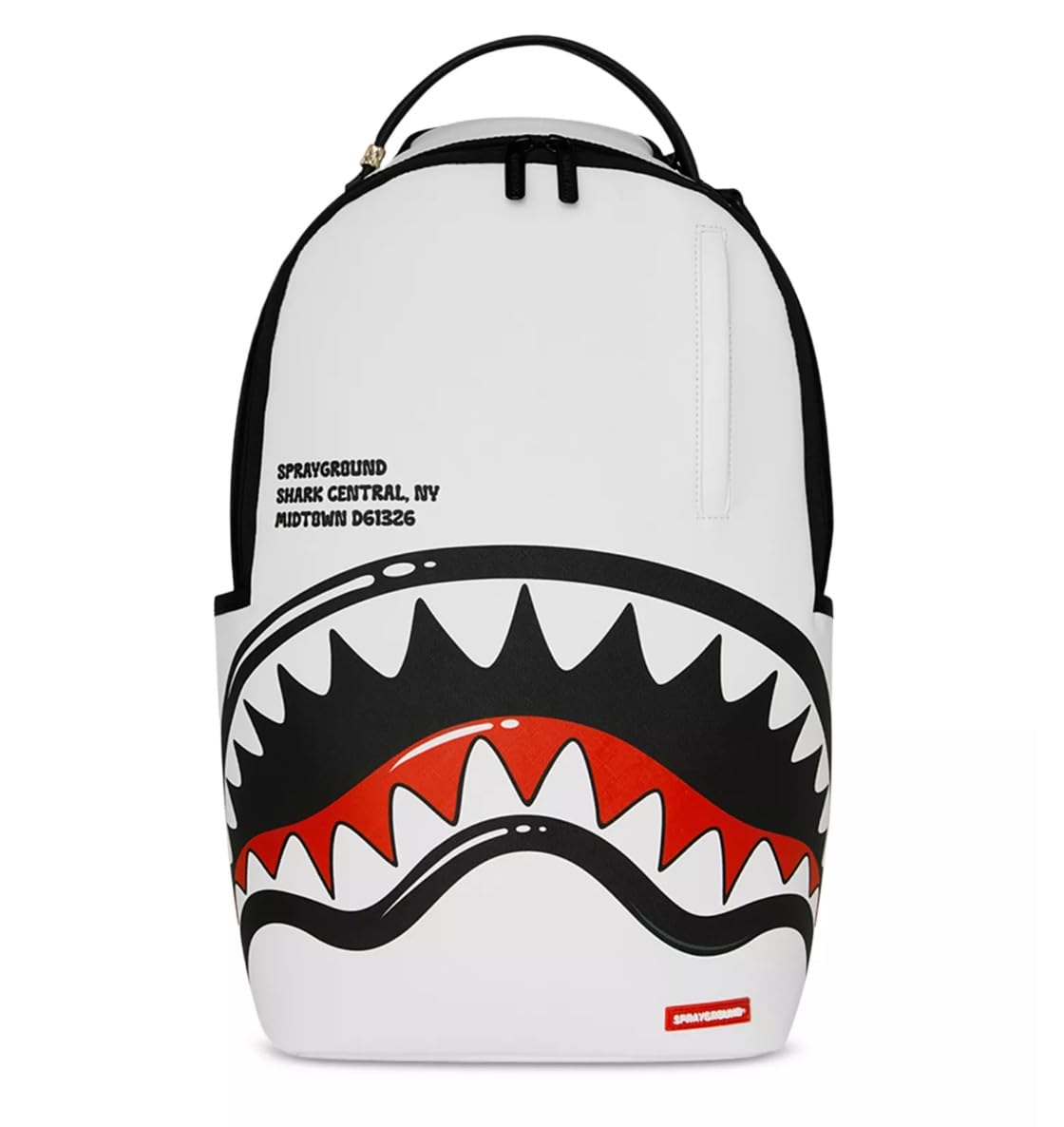 Sprayground SHARK CENTRAL BUBBLE SHARK (WHT) BACKPACK