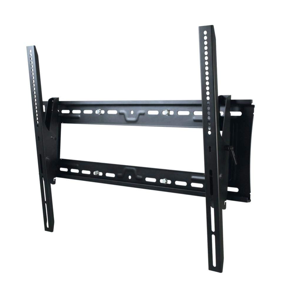 Atdec TH-3070-UT Heavy Duty Tilt Adjustable Wall Mount with Lockable Security Bar for Displays up to 200-Pound, Black