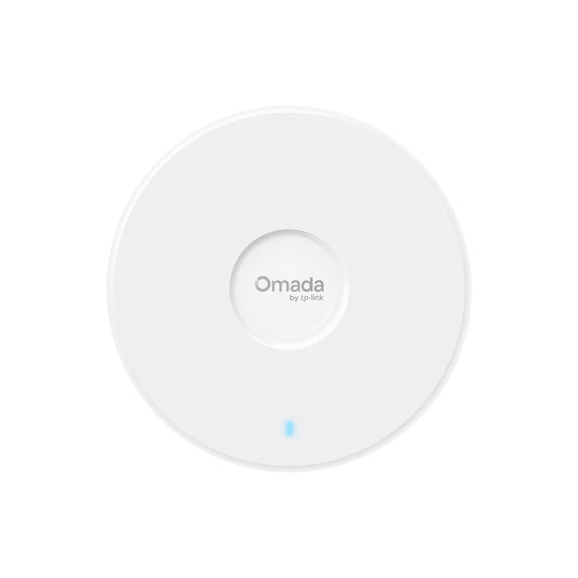 TP-Link Omada WiFi 7 Wireless Access Point - BE5000 Dual Band, 2.5G Port, PoE+ or DC Powered, DC Adapter Included, 5yr Warranty, Captive Portal, Mesh