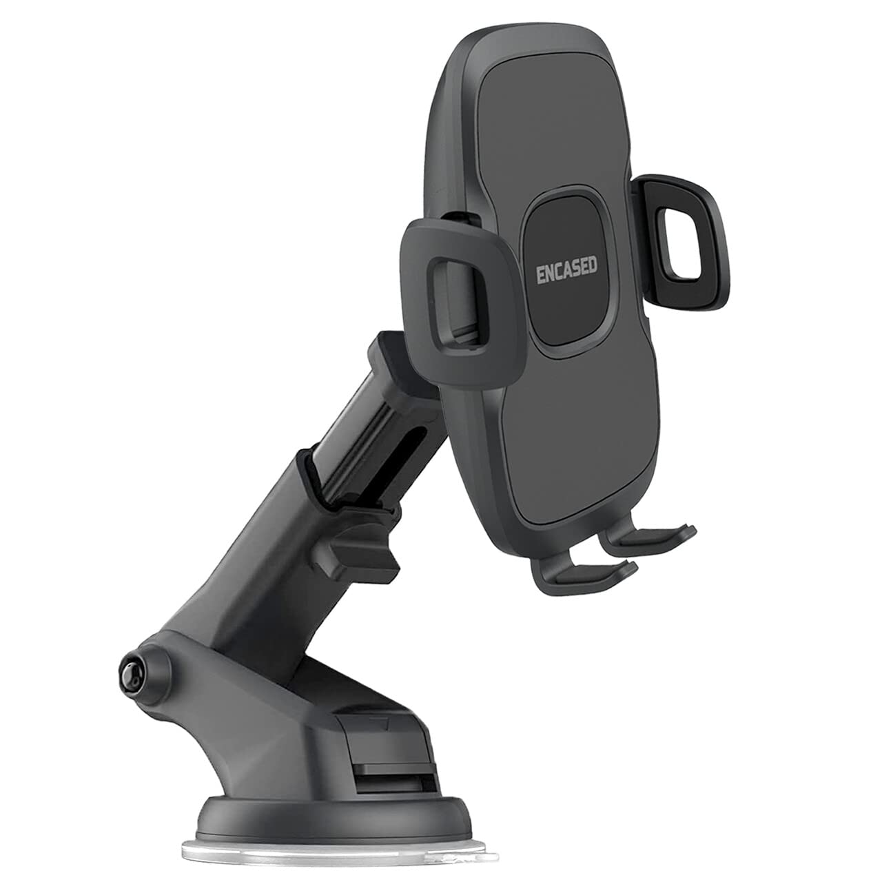 Encased [Updated V2] Samsung Phone Holder - Car Mount for Galaxy Models S20 S21 S22 S23 S24 Plus, Ultra, Dash + Windshield Mounting, Case Friendly