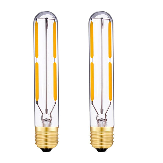 T20/T6.5 Dimmable 4W Tubular LED Tube Bulb E17 Intermediate Base, Appliance Light Bulbs 40 Watt Incandescent Equivalent, 2700K Warm White Edison Style