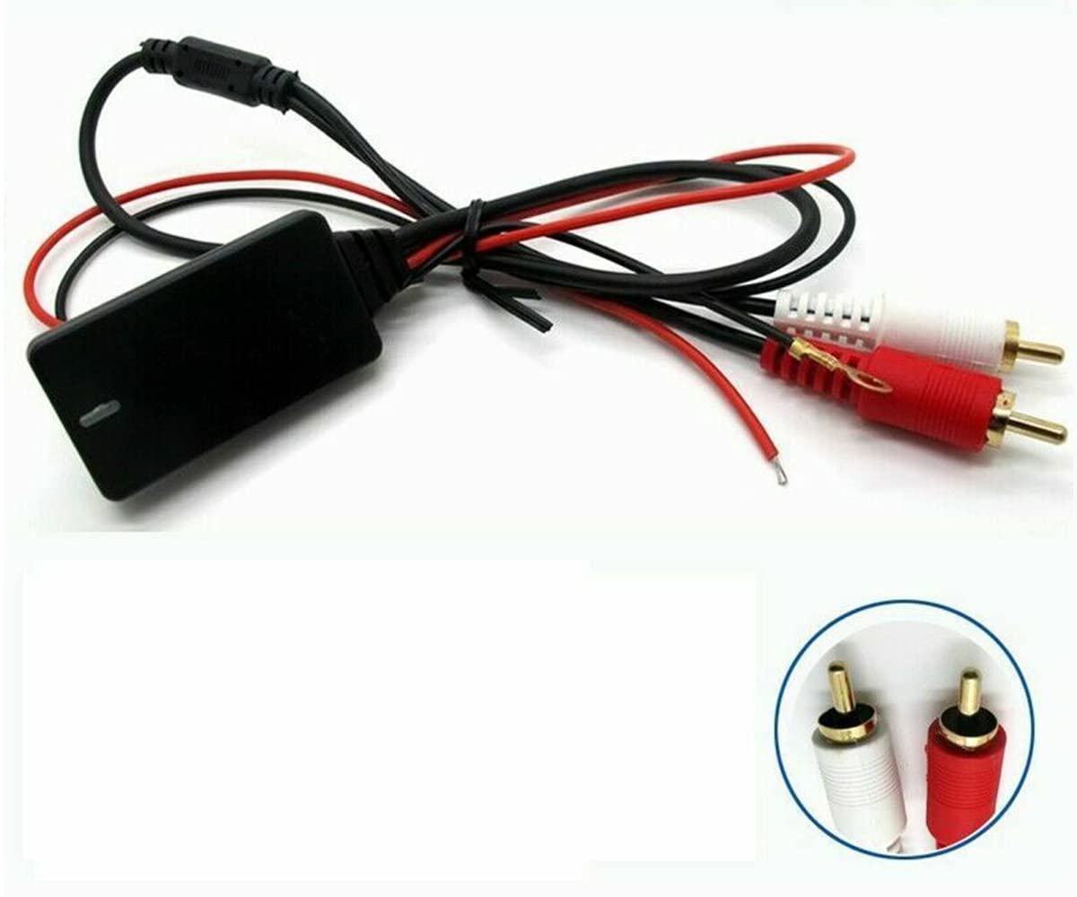 colorparts2016 Car Audio Universal Wireless Bluetooth Module Music Adapter RCA Aux Audio Cable