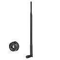 Bingfu RP-SMA 4G LTE Antenna 7dBi for Trail & Hunting Camera - for Cellular Game Cam, Wildlife Monitor, Outdoor Security Camera