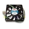 Dynatron Top Motor DF127015BU-PWMG 12V DC 2 Ball Bearing 6000 RPM CPU Cooling Fan 70mm x 15mm 4 pin PWM