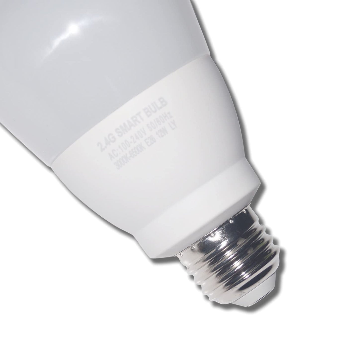 Fjyikj 12W E26 Smart LED Light Bulbs Dimmable with 2.4GHz Wireless 3-Zone Remote Control - Adjustable Color Temperature (Warm/Cool) and Brightness 2