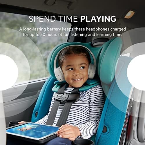 Belkin SoundForm Mini - Wireless Bluetooth Headphones for Kids with 30H Battery Life, 85dB Safe Volume Limit, Built-in Microphone - Kids On-Ear