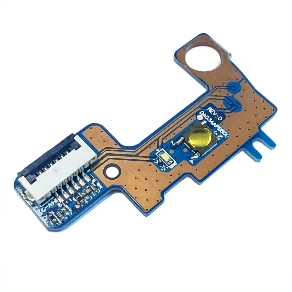 Zahara Power Button Board Replacement for HP Pavilion15-au023cl 15-au027cl 15-au037cl 15-au057cl 15-au063cl 15-au067cl 15-au087cl 15-au091nr