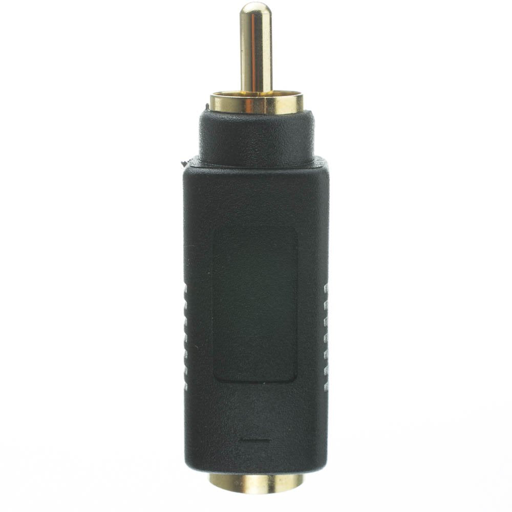 CableWholesale S Video to RCA Adapter, S-Video (MiniDin4) Female to RCA Male, Gold Connectors