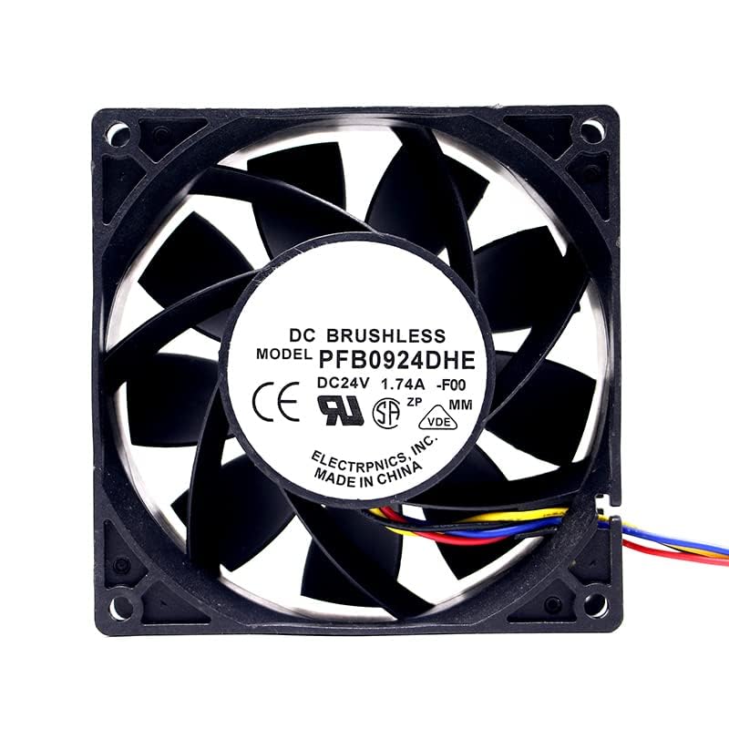 Ailsa Hexi PFB0924DHE DC 24V 1.74A 90x90x38mm 4-Wire Cooling Fan