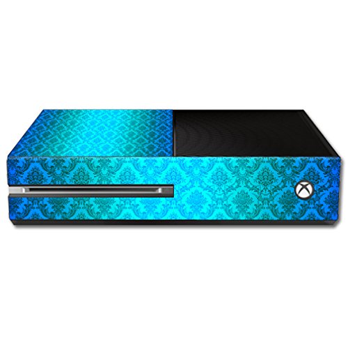 MightySkins Skin Compatible with Microsoft Xbox One - Blue Vintage | Protective, Durable, and Unique Vinyl Decal wrap Cover | Easy to Apply, Remove