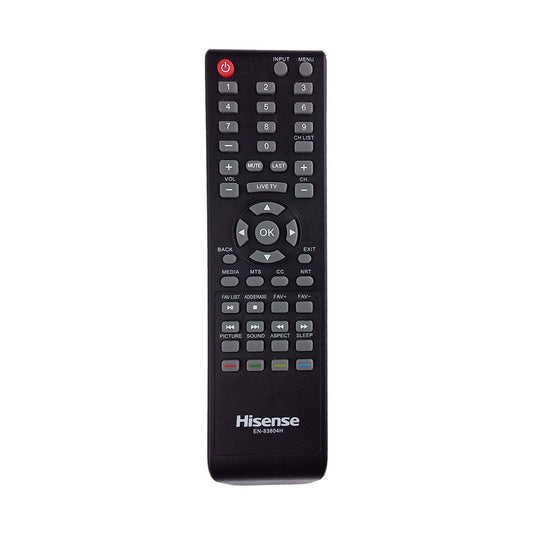 Hisense EN-83804H TV Remote Control for HD 32H3080E 32H3308 32H3D 40EU3000 40H3080E 40H3D 43H3080E 43H3D Hisense Televisions (Renewed)
