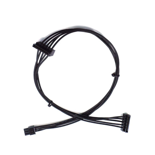 2 Pack SATA 15 Pin x2 to Mini 6 Pin ATX Compatible with Dell Inspiron 3668 3653 3650 HDD SATA Power Cable Replacement