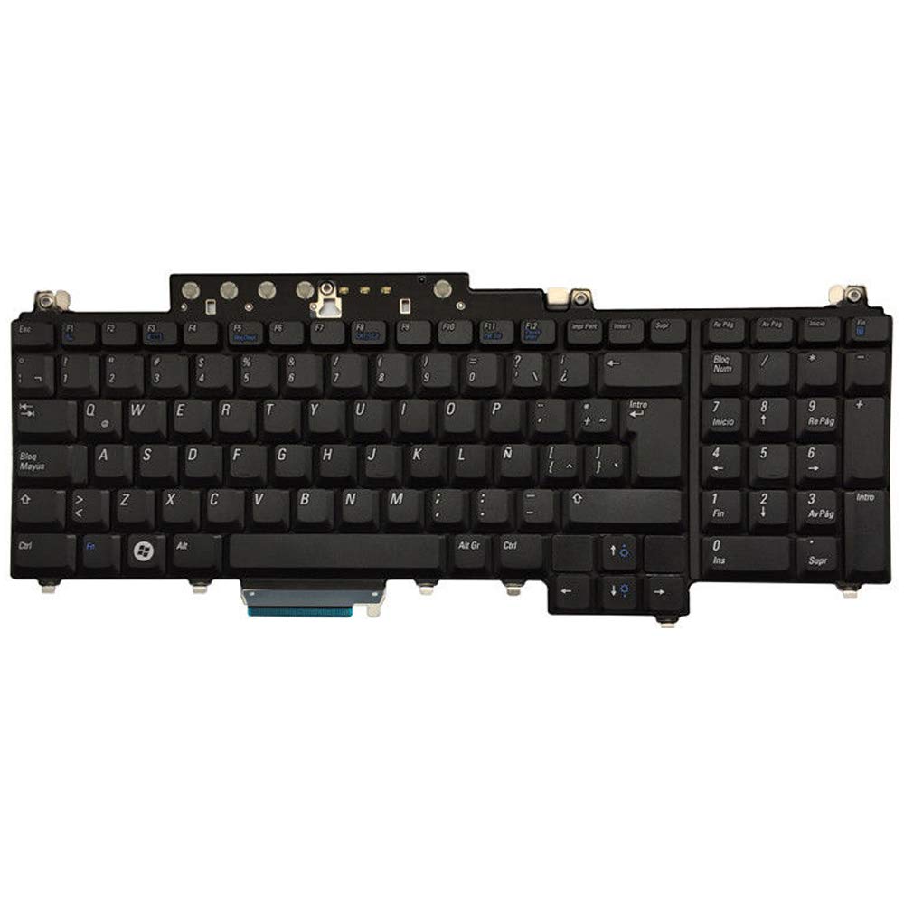 Laptop Replacement Keyboard Fit Dell Inspiron 1720 1721 0UW739 Latin Layout