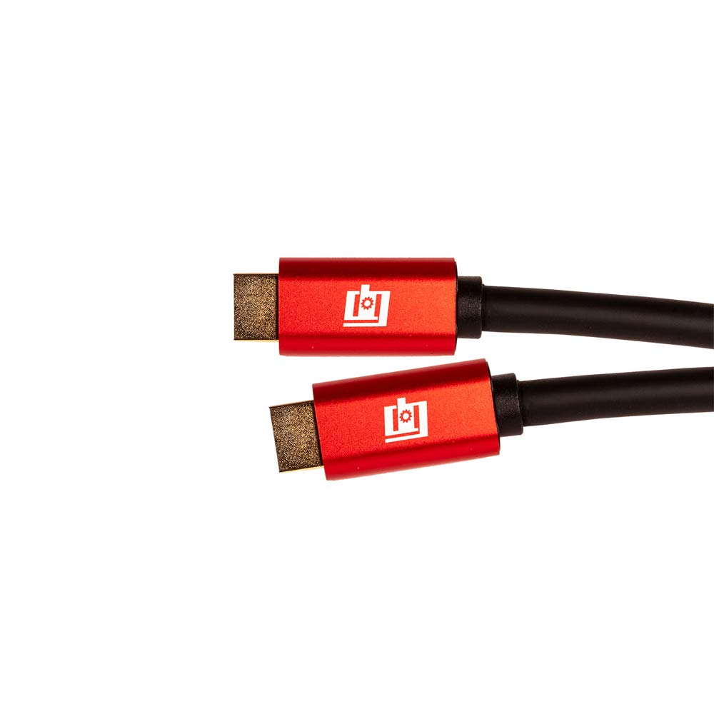 Deco Gear 6FT Universal 4K HDMI 2.0 Cable with 28AWG Pure Copper Conductors (2-Pack)