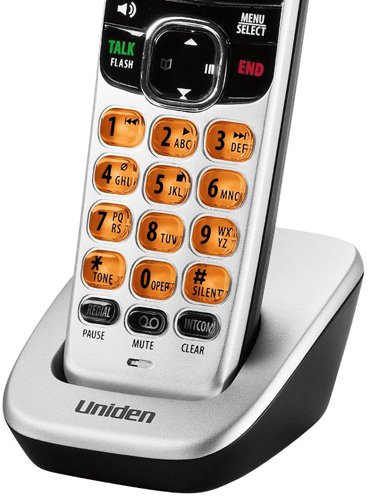 DCX170 DECT 6.0 Cordless Handset with Caller ID, Silver, 1 Handset