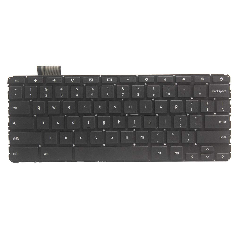 New Laptop Replacement Keyboard No Frame Fit HP ChromeBook 11 G5 855623-001 US Layout(Not Fit 11 G5 EE)