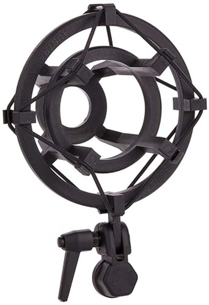 Rode SM2 Suspension Shock Mount for Large Diaphragm Condenser Microphones, Black