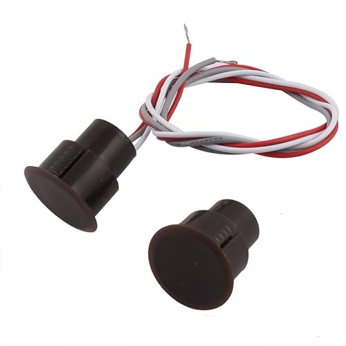 uxcell Door Window NO/NC Recessed Security Contact Sensor Alarm Magnetic Reed Switch