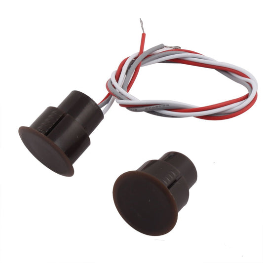 uxcell Door Window NO/NC Recessed Security Contact Sensor Alarm Magnetic Reed Switch
