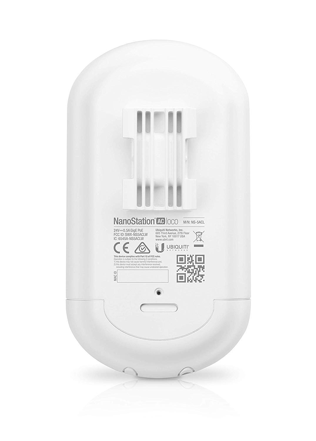Ubiquiti Networks NanoStation AC Loco 1000Mbit/s White WLAN Access Point
