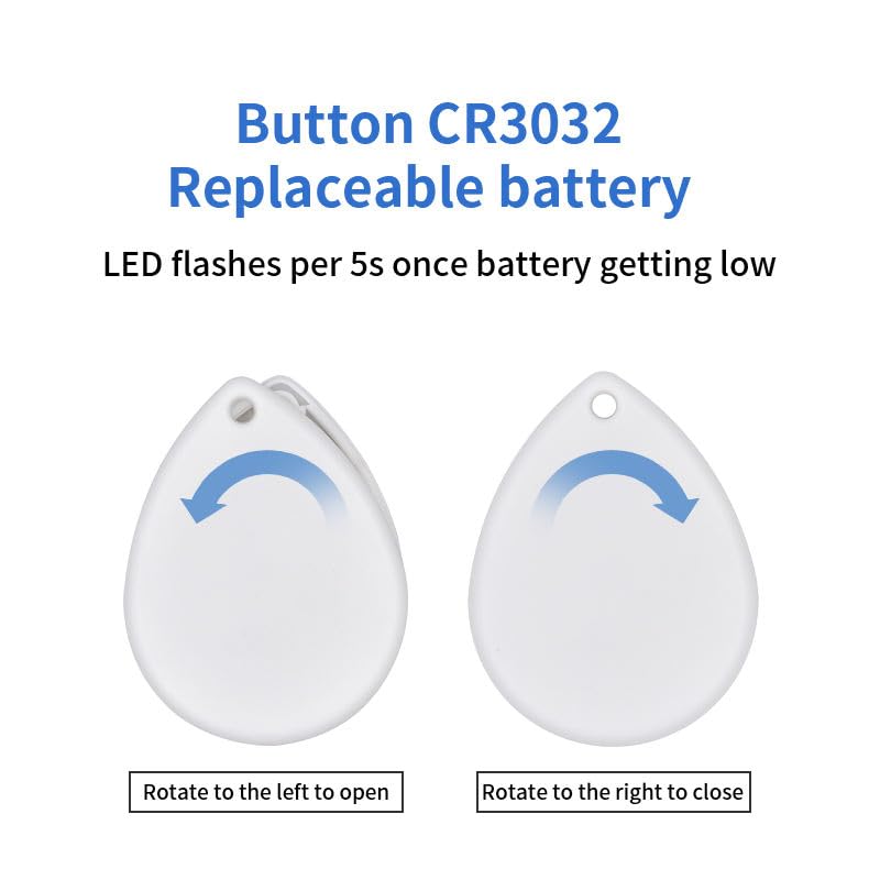 Feasycom FSC-BP108B Waterproof RSSI UUID URL UID TLM Eddystone BLE iBeacon 400m DA14531 Tracking Location Tag Smart Bluetooth Beacon with Replaceable