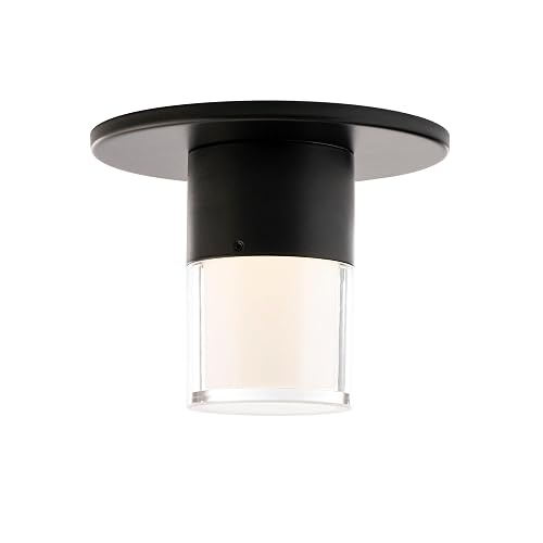 WAC Lighting Twist-N-Lite LED 3.5in Surface Mount Cylinder Ambient Light with 5CCT Selectable Color Temperature in Black